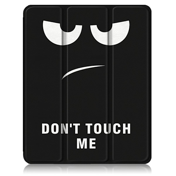 iPad Pro 12.9 (2020/2021) - Tri-Fold Fodral Med Pennhållare - Dont Touch Me Dont Touch Me