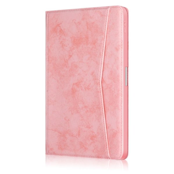 iPad Air 2020/2022 Fodral Med Frontficka Och Pennhållare Rosa Pink Rosa