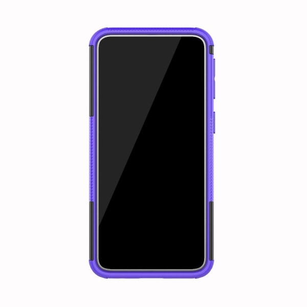 Samsung Galaxy J6 Plus - Stöttåliga skalet med stöd - Lila Purple Lila