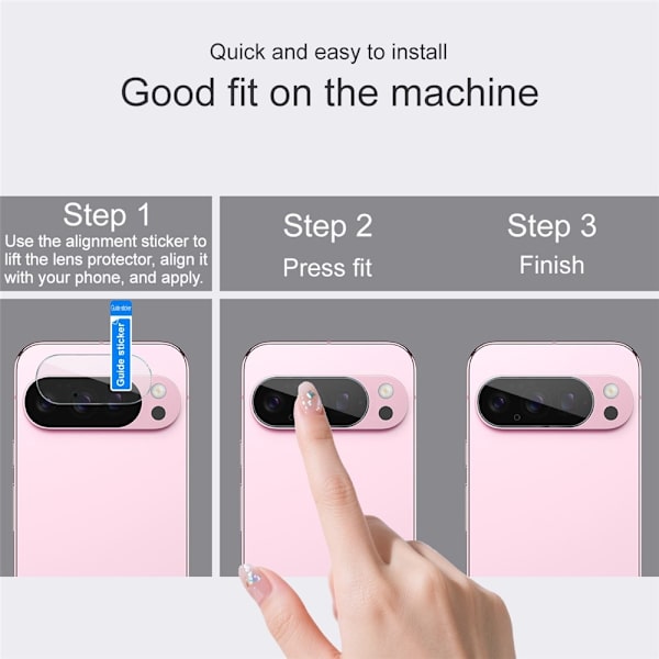 IMAK Google Pixel 10 Pro Linsskydd Härdat Glas