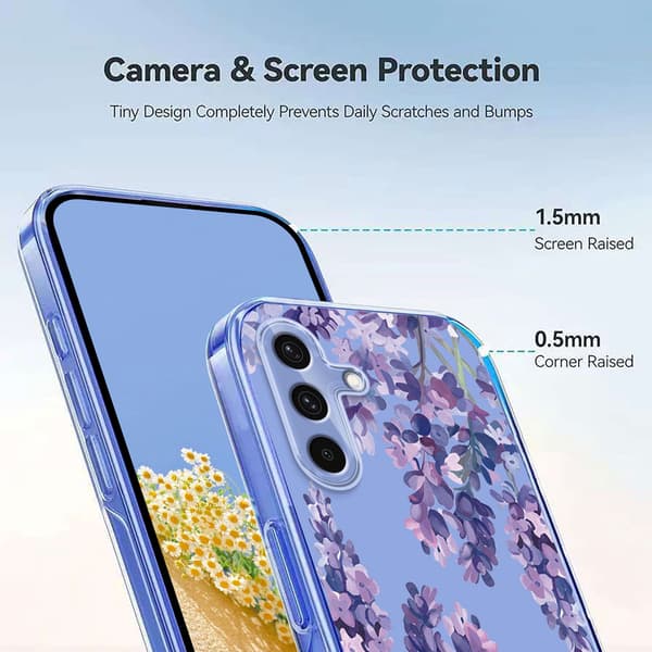 Samsung Galaxy A37 5G Skal Med Tryck Blommor