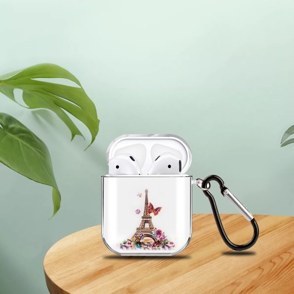 AirPods Skal Med Krok - Eiffeltornet Eiffeltornet Eiffeltornet