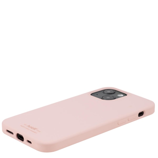 iPhone 13 - holdit Mobilskal Silikon - Blush Pink Rosa