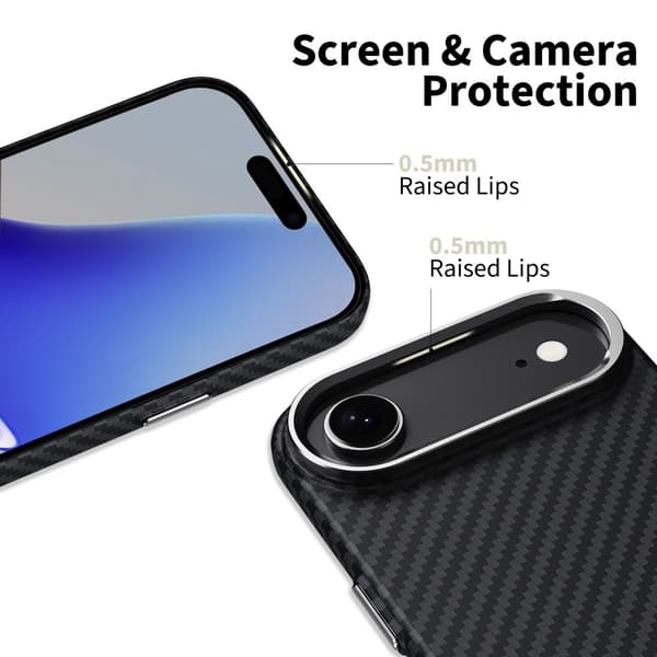 Tech-Protect iPhone Air Skal MagSafe ION Carbon Svart