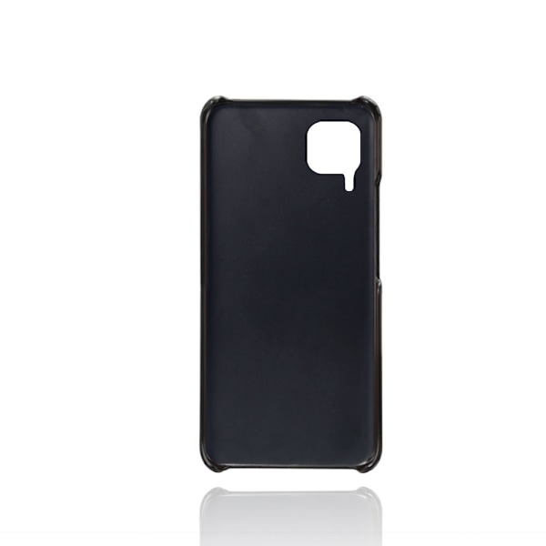 Huawei P40 Lite - Skal med Kortfack - Svart Black Svart