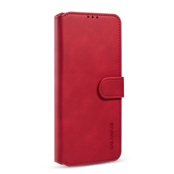 Samsung Galaxy S20 FE - DG.MING Retro Fodral - Röd Red Röd