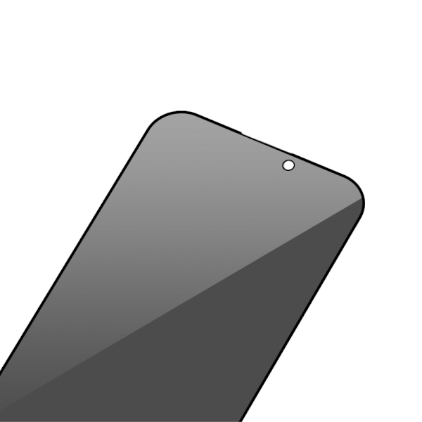 RURIHAI iPhone 15 Skärmskydd Heltäckande Privacy