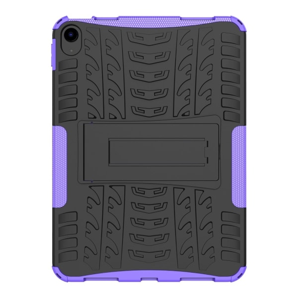 iPad 11 2025 / 10.9 2022 Skal Rugged Kickstand Armor Lila