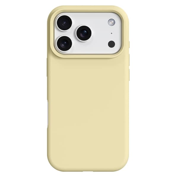 iPhone 18 Pro Max/17 Pro Max Skal MagSafe Liquid Silikon Gul