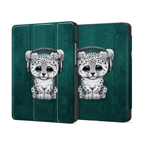 Tech-Protect Samsung Galaxy Tab A11/A9 Fodral SmartCase Sad Cat
