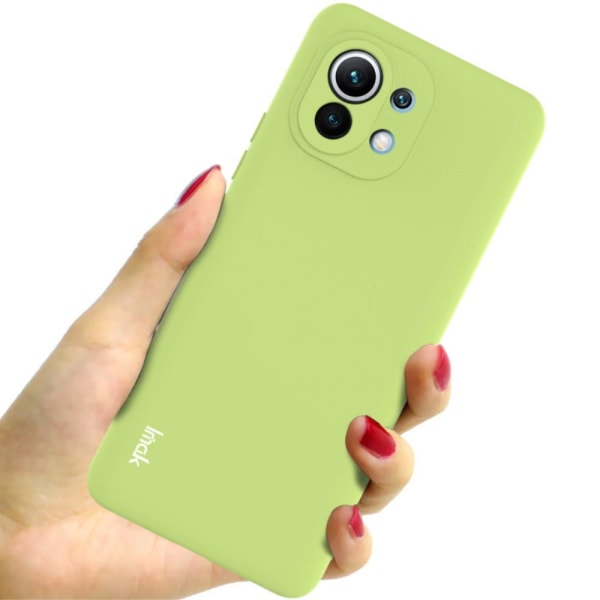 Xiaomi Mi 11 - IMAK Skin Touch Skal - Grön Green Grön