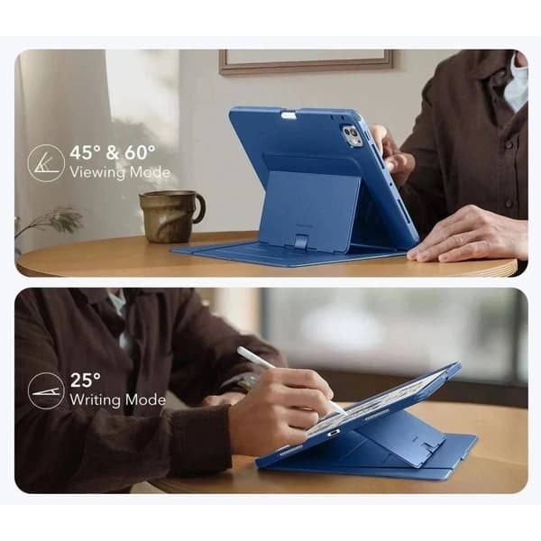 ESR iPad Pro 11 2025/2024 Fodral Flip Hybrid Navy Blue