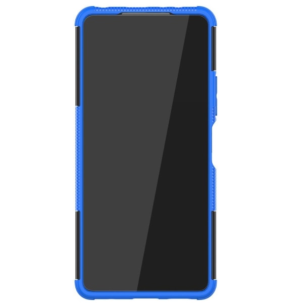 Xiaomi Redmi Note 10 Pro - Ultimata Stöttåliga Skalet med Stöd - Blå