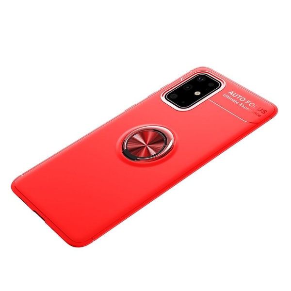 Samsung Galaxy S20 FE - Ring Skal - Röd Red Röd