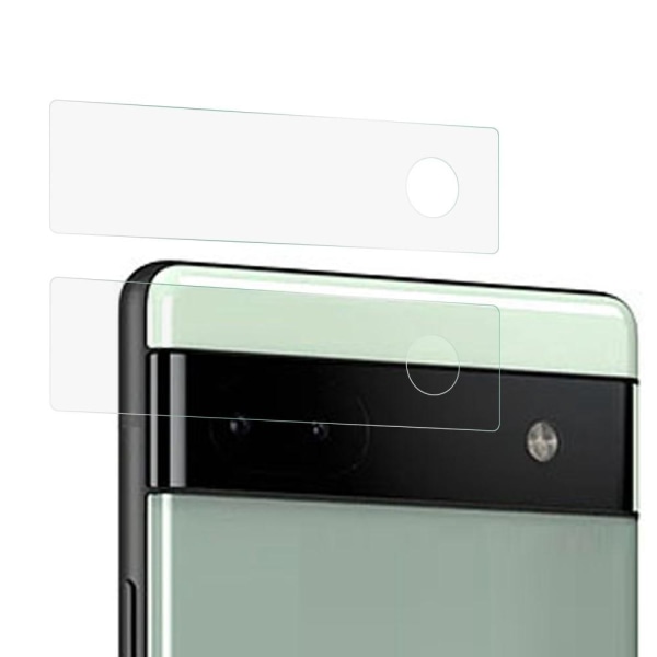 Google Pixel 6A 2-PACK Linsskydd Härdat Glas