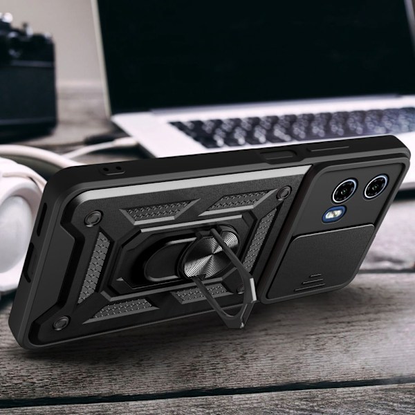 Tech-Protect Motorola Moto G85 5G Skal CamShield Pro Svart