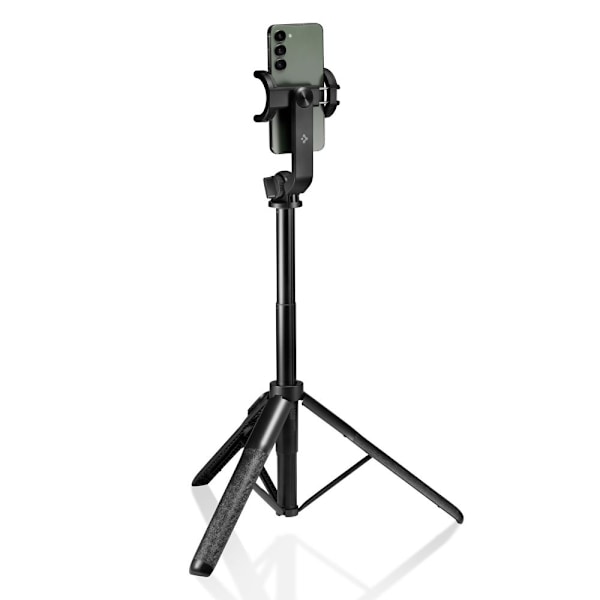 Spigen 161 cm Bluetooth Selfiestick Tripod Svart
