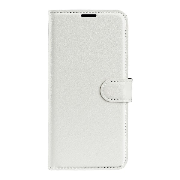 Samsung Galaxy A03 Fodral Litchi Läder Vit