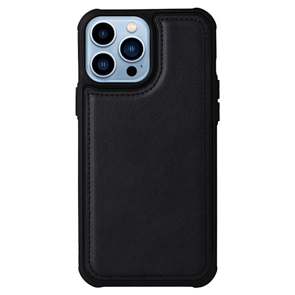 iPhone 13 Pro Fodral/Skal 2in1 Magnet Multifunktionellt Svart