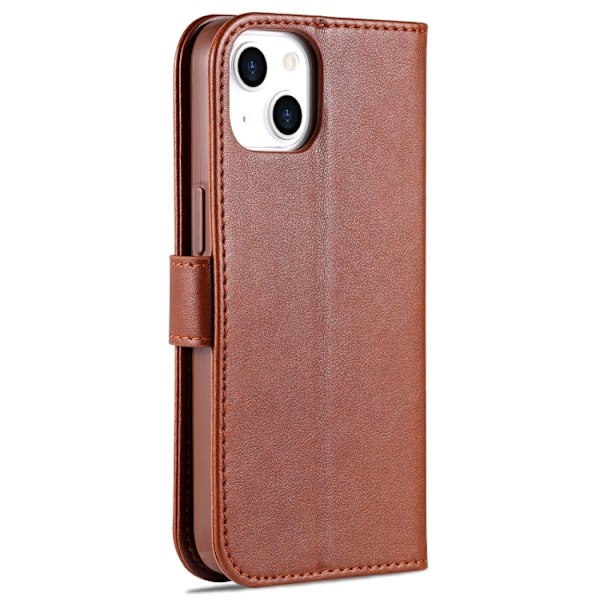 AZNS iPhone 14 Fodral Läder Brun