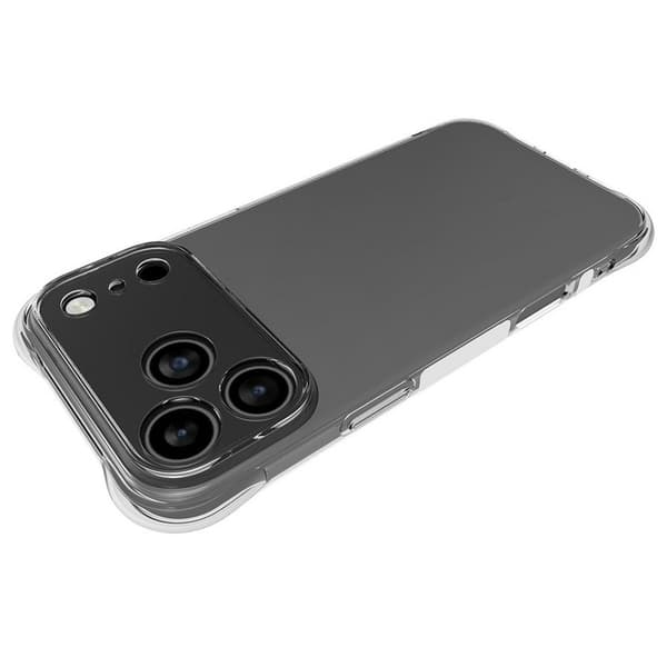 iPhone 17 Pro Max Skal Shockproof TPU Transparent