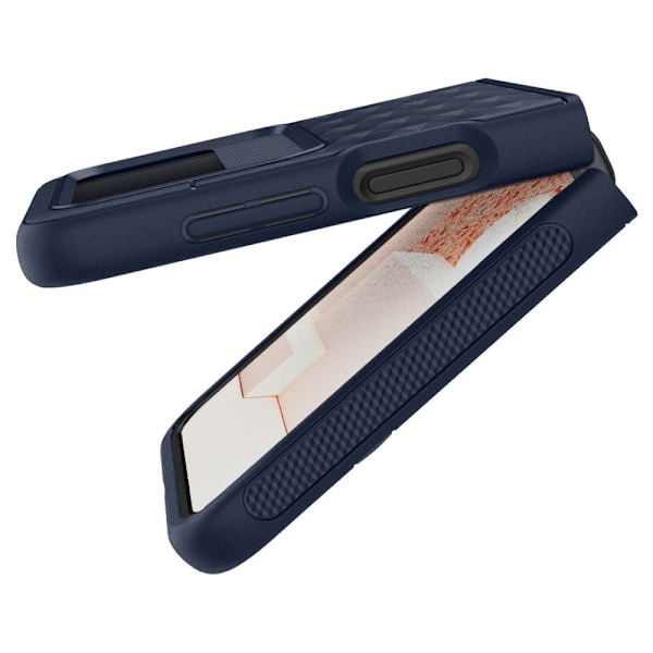 Spigen Caseology Samsung Galaxy Z Flip 4 Skal Parallax Blå