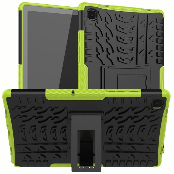 Samsung Galaxy Tab A7 10.4 Skal Rugged Kickstand Armor Grön Green Grön