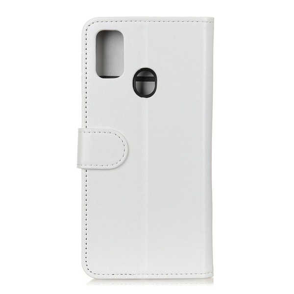 Samsung Galaxy A21s - Crazy Horse Plånboksfodral - Vit White Vit