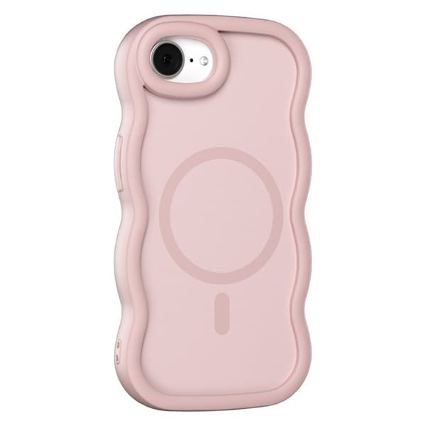 iPhone 17e / 16e Skal MagSafe Wavy Matt Rosa