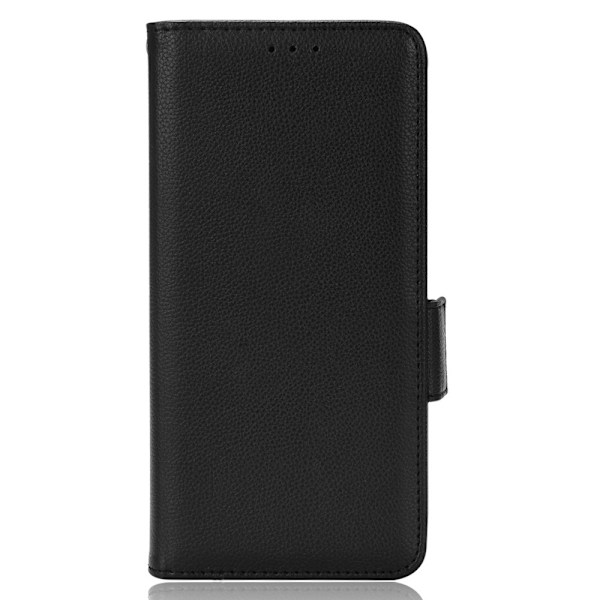 Xiaomi Redmi Note 11 Pro 5G Fodral Litchi Textur Svart