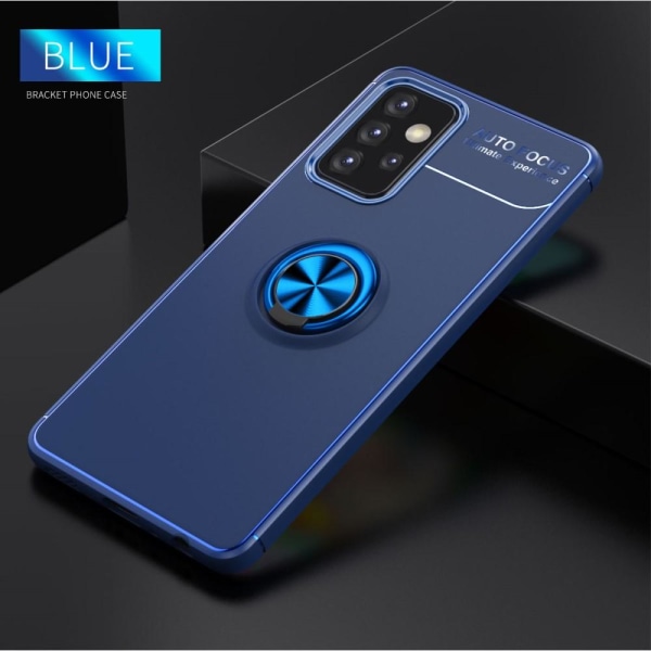 Samsung Galaxy A52 / A52s - Ring Skal - Blå Blue Blå