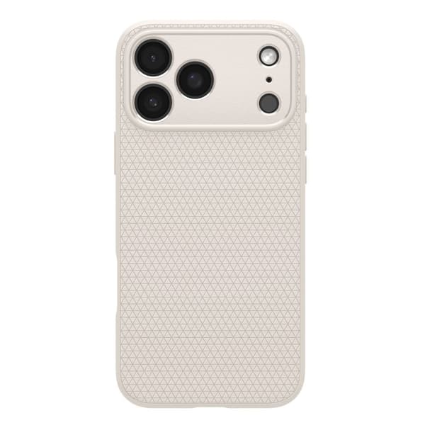 Spigen iPhone 17 Pro Skal Liquid Air Natural Titanium