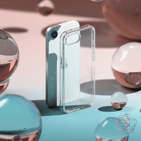 Ringke iPhone 17e / 16e Skal Fusion Transparent