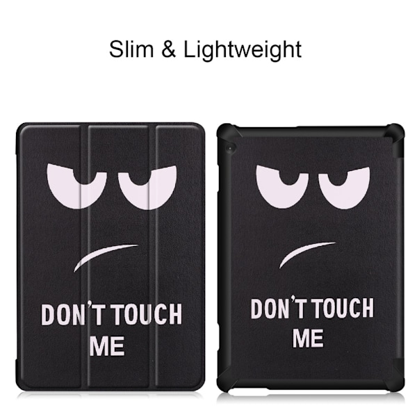 Lenovo Tab M10 TB-X605F TB-X505F Tri-Fold Fodral - Dont Touch Me