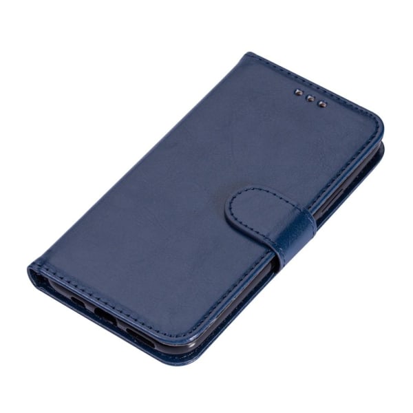 Samsung Galaxy S20 Ultra - Crazy Horse Plånboksfodral - Blå Blue Blå