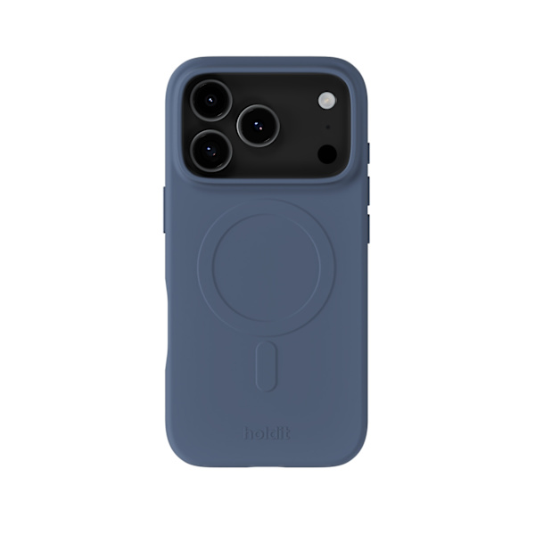 holdit iPhone 17 Pro Max Mobilskal Soft MagSafe Pacific Blue