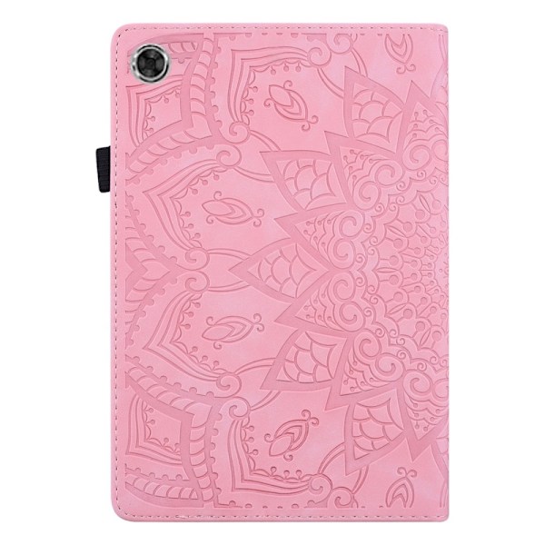Samsung Galaxy Tab A8 10.5 (2021) Fodral Tryckt Flower Roséguld