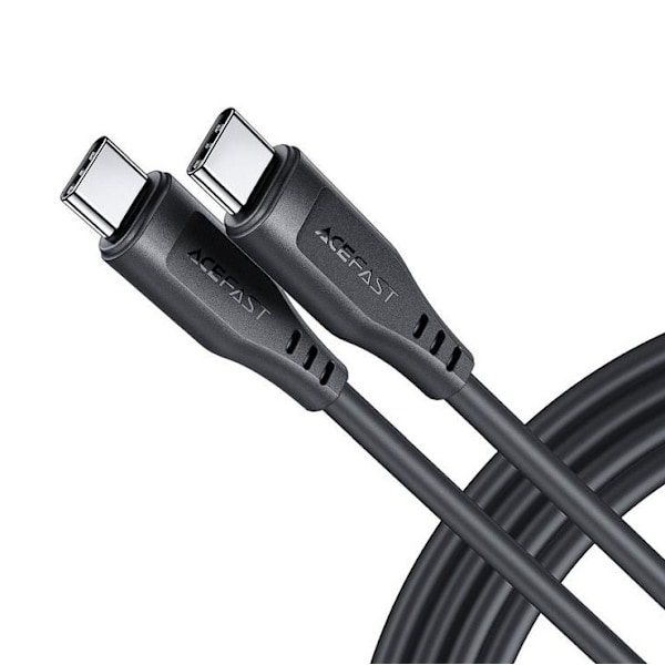 Acefast 60W USB-C Till USB-C 1.2m - Svart