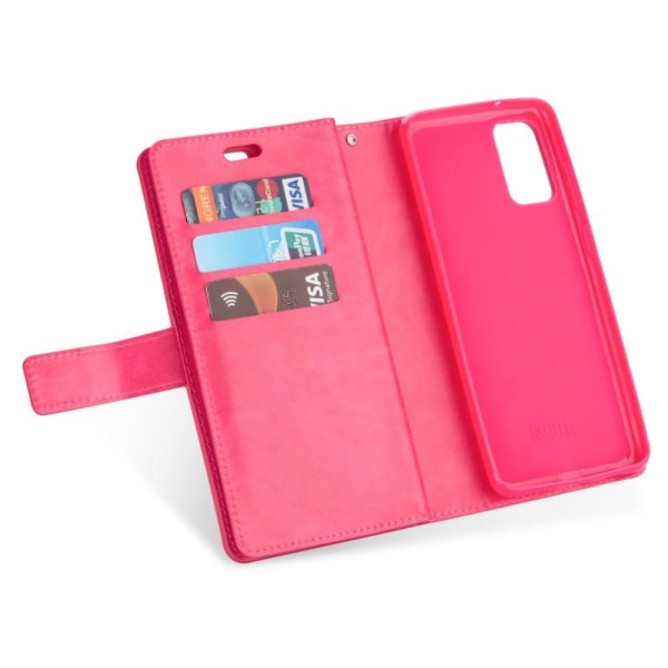 Samsung A52 / A52s - Multifunktionellt Fodral - Rosa Pink Rosa