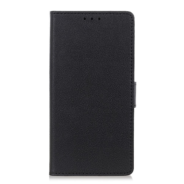 Motorola Moto G200 Fodral Solid Läder Svart