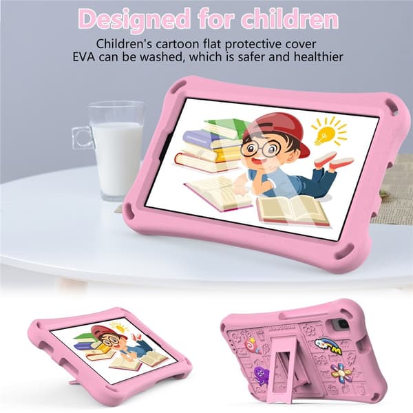 Galaxy Tab A11 / A9 / A7 Lite / A 8.0 Skal EVA Kickstand Rosa