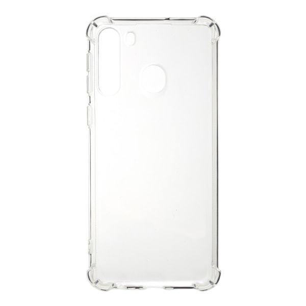 Samsung Galaxy A21 - Shockproof Transparent TPU Skal