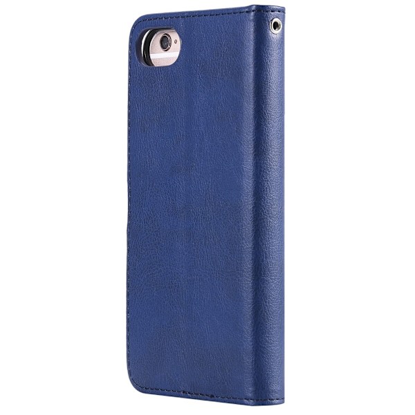 iPhone 6/7/8/SE (2020/2022) - 2in1 Magnet/Plånboksfodral - Mörk Blå DarkBlue Mörk Blå
