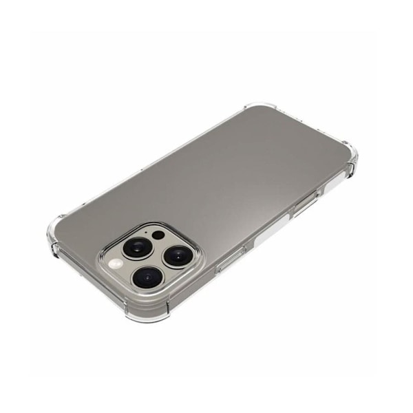 iPhone 16 Pro Max Shockproof Transparent TPU Skal