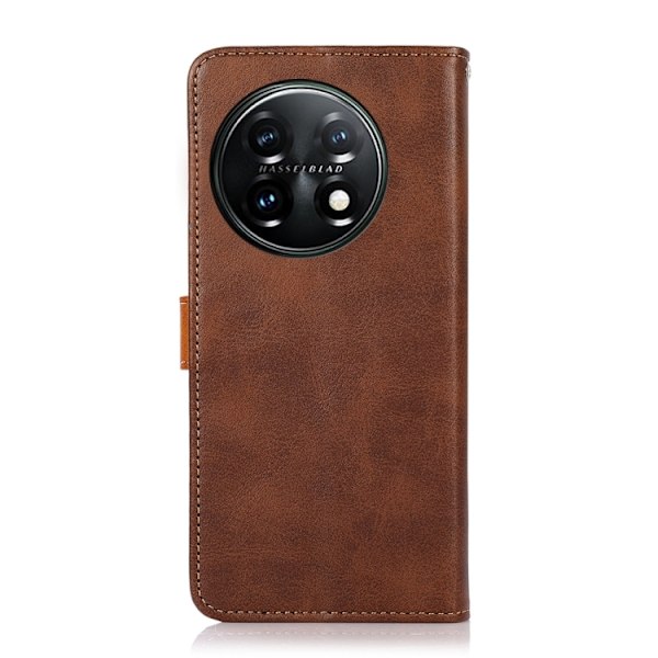 KHAZNEH OnePlus 11 5G Fodral Dual-Color Brun