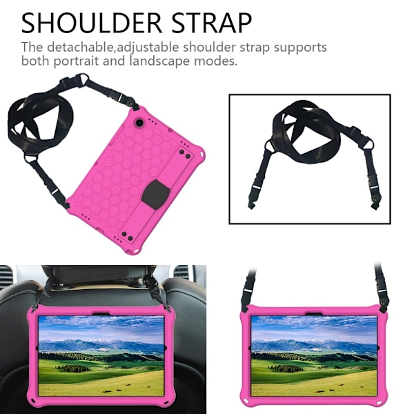Galaxy Tab A8 10.5 Skal Honeycomb EVA Shockproof Kickstand