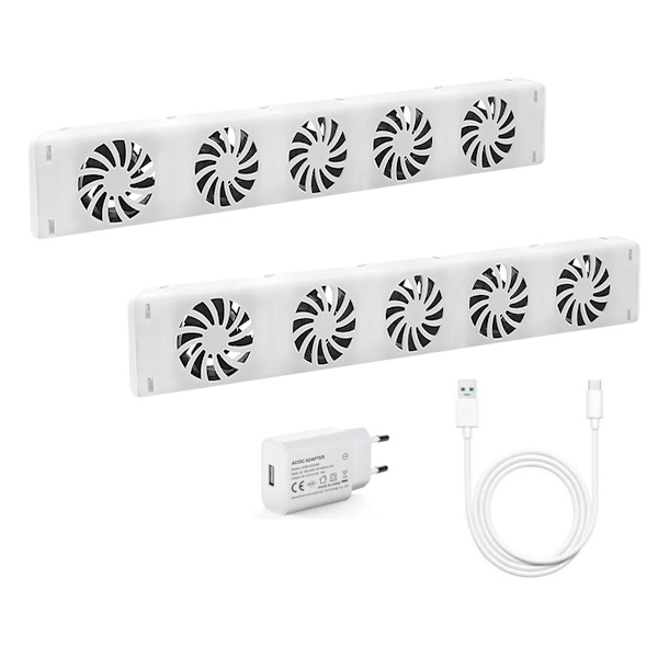Elektrisk Elementfläkt 47cm Duo Set