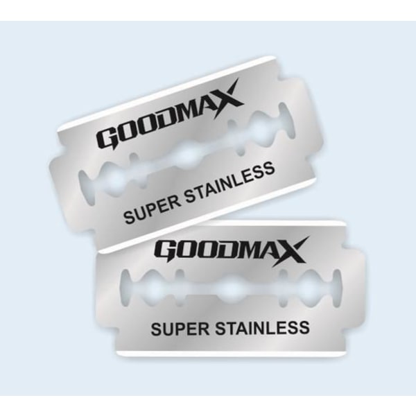 Dubbelrakblad 50-pack Rakblad Goodmax Super Stainless Silver