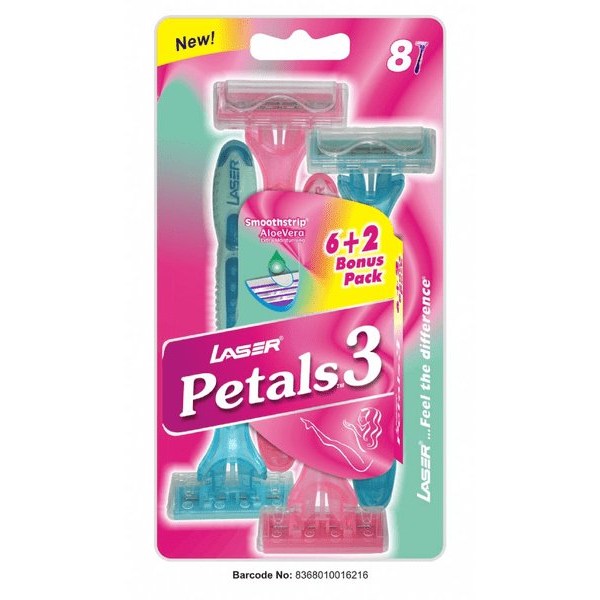 Rakhyvel för tjejer, kvinnor 32-pack Petals3