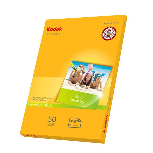 Kodak Fotopapper 10x15cm Glossy 50st